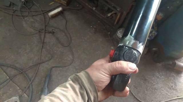 Штуцер гидроцилиндра. Меняем направление. смотреть онлайн
