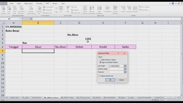 Buku Besar pada Microsoft Excel смотреть онлайн