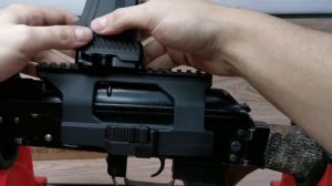 Обзор быстросъемного кронштейна SAG AK. Сравниваем с кронштейном НПЗ под Сайгу, Вепрь.