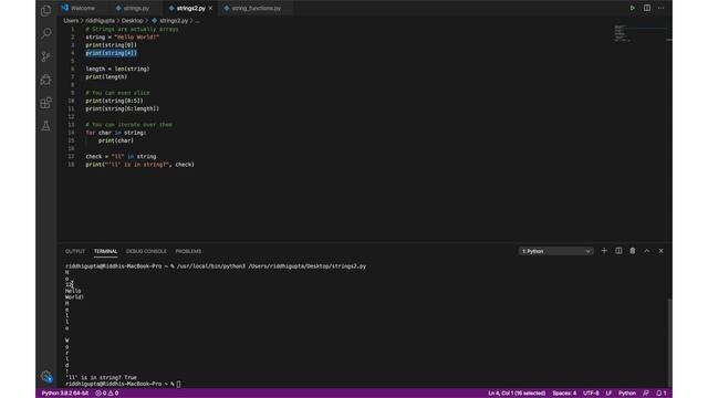 String Functions | Python Programming | Skillzy смотреть онлайн