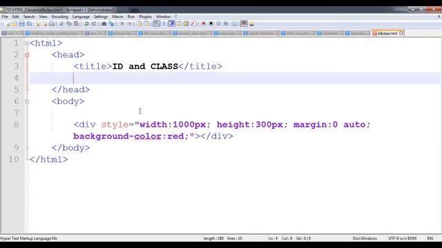 HTML and CSS ID and Class Concept in Detail смотреть онлайн