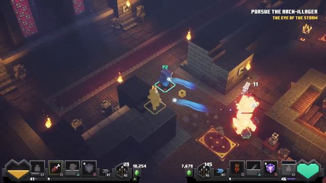 Minecraft DUNGEONS PS5 смотреть онлайн
