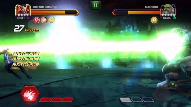 Marvel Contest of Champions Maestro Kill with 2 local node's смотреть онлайн