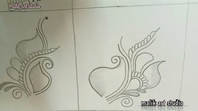 basic shapes of mehendi designs 🌹🌹🌷part 03 easy shapes mehendi malik art studio 🌷🌹🌷 смотреть онлайн