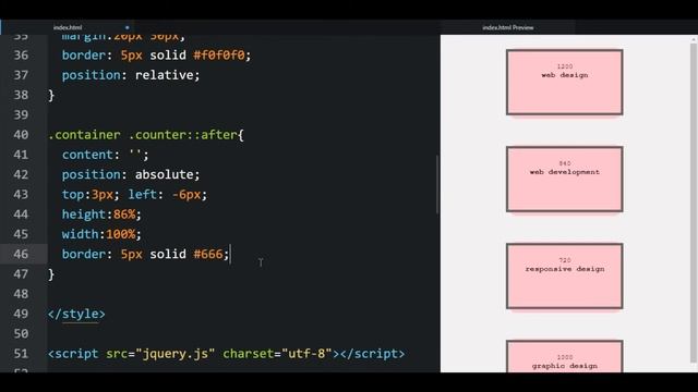 Responsive Counter Up Animation Using [ HTML - CSS - JQUERY ] смотреть онлайн