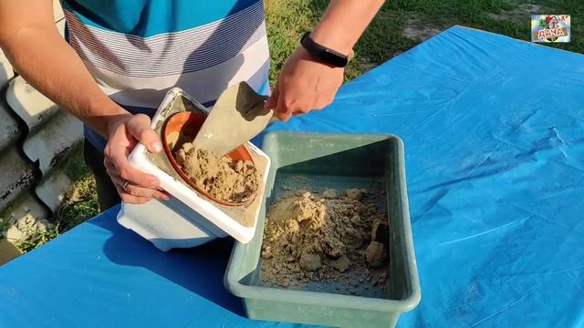 DIY Квадратный вазон из цемента своими руками Идеи из цемента Декор Crafts from cement #Cement смотреть онлайн