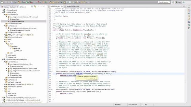 Section 2 Module 2 Part 13: Spring Controller Code Walkthrough смотреть онлайн