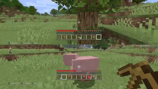 Minecraft splitscreen смотреть онлайн
