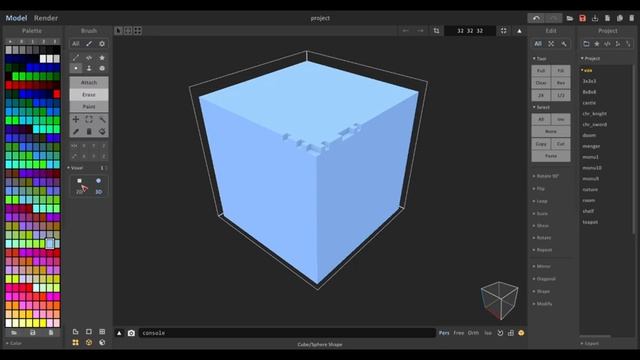 стрим 4 - обзор magicavoxel - что это и какое отношение имеет к мейкеру. смотреть онлайн