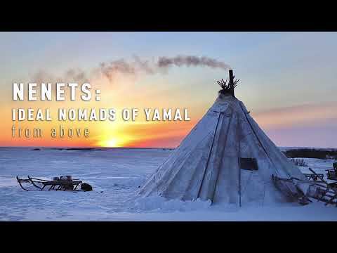 NENETS: IDEAL NOMADS OF YAMAL from above