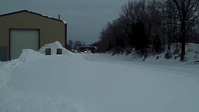 Amtrak LSL in ROARING SNOW смотреть онлайн