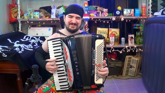 ZELDA - SONG OF STORMS, on accordion, in all 12 keys (w/ commentary) смотреть онлайн