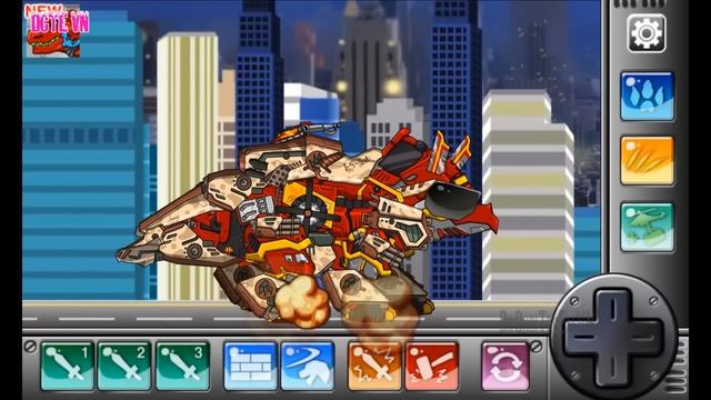 Dino Robot Corps 2: Triceramus, Spinosaurus Plus & Triceratops | FULL GAME PLAY - 1080 HD | DCTE VN смотреть онлайн