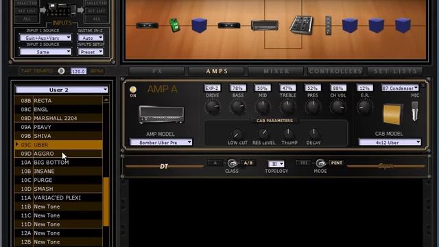 POD HD500X   My Metal Presets HD Metal Pack