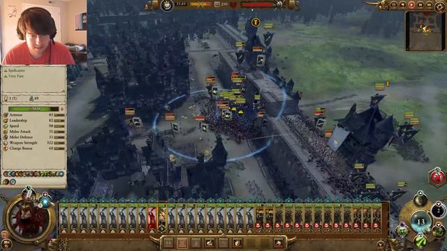 TOTAL WAR WARHAMMER 2 AHZAG THE SLAUGHTERER CAMPAIGN PART 6 смотреть онлайн