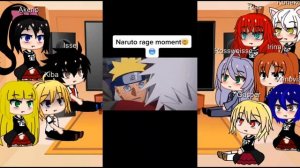 high school dxd react to naruto part : 2 || gacha club