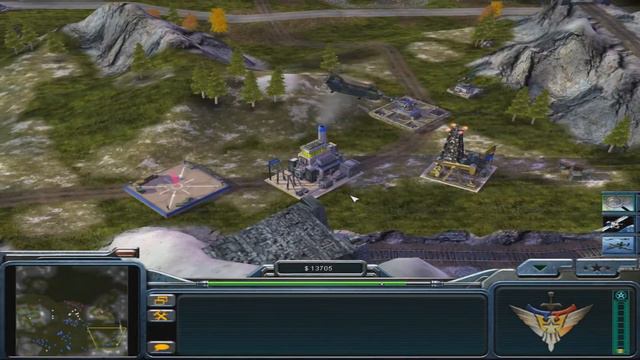 Generals Zero Hour - USA Defenses Only Challange смотреть онлайн
