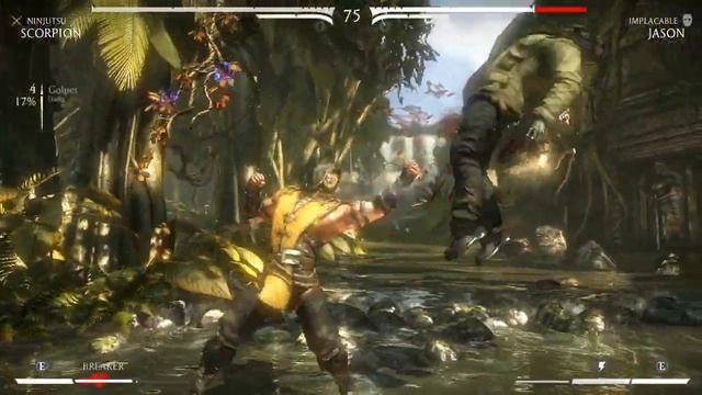 Mortal kombat XL Scorpion vs Jason radeon R5 430 смотреть онлайн