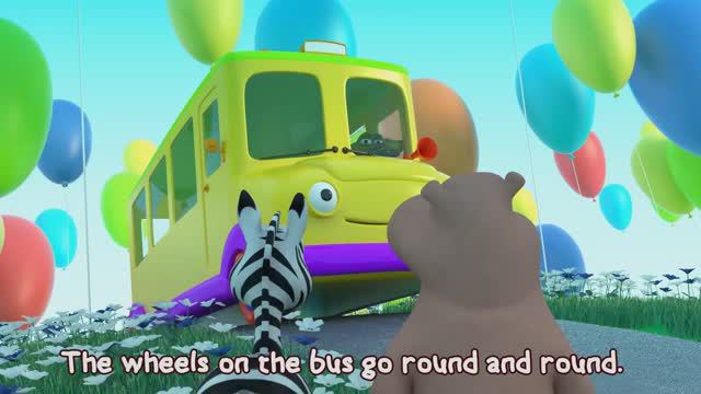 The Wheels On The Bus // THE BEST Songs for Children смотреть онлайн