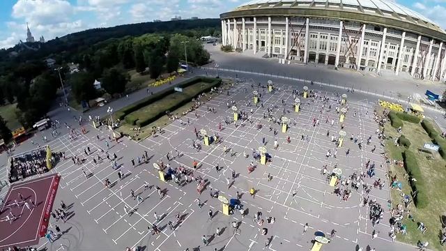 Квадрокоптер, Лужники, БСА смотреть онлайн