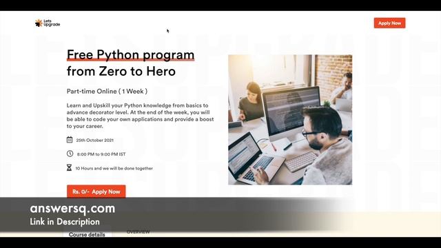 Free Python, Blockchain, TensorFlow courses with Certificate | LetsUpgrade Free Courses смотреть онлайн