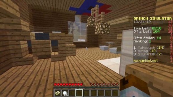 ГРИНЧ УКРАЛ ВСЕ ПОДАРКИ! Minecraft Grinch Simulator