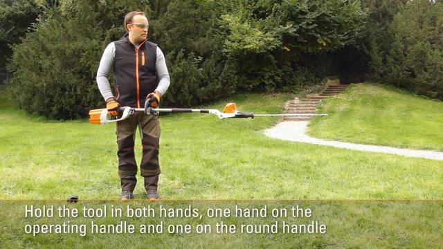 HLA 56 Επαναφορτιζόμενος φραχτοκόπτης STIHL στο Etools.gr смотреть онлайн