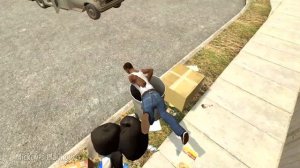 GTA Trilogy Ragdoll Falls - [GMOD] - Episode 87
