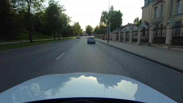 Driving in Siauliai, Lithuania смотреть онлайн