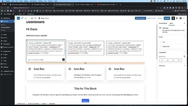 How to add Blocksy Content Block To The WordPress Admin Dashboard смотреть онлайн