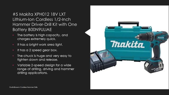 Top 10 Best Cordless Hammer Drills Reviews