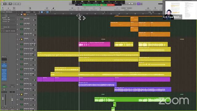 Chapter 8.2 - Arranging a Project - Logic Pro Tutorial and User Guide смотреть онлайн