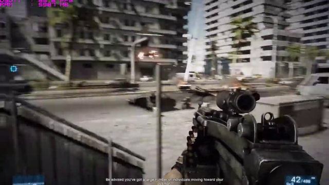 Battlefield 3 gameplay FX 6300 \ GTX 750 TI смотреть онлайн