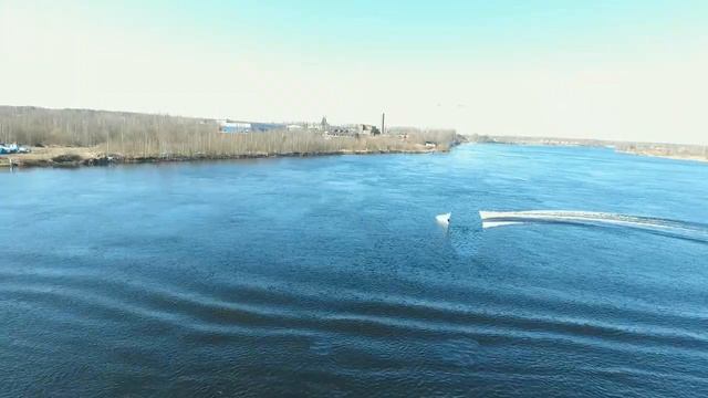 2005 Aquador  32C тест драйв на реке Нева 03 мая 2017 года