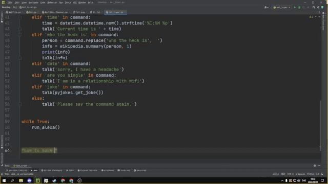 How to make alexa in python ? смотреть онлайн