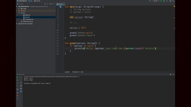 3. Null Safety // Java → Kotlin смотреть онлайн