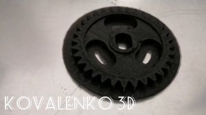 3D печать нейлоном без проблем на открытом 3д принтере