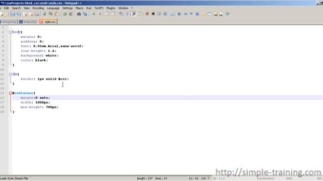 HTML для начинающих - Урок №2 "Создание каркаса страницы часть 2" смотреть онлайн