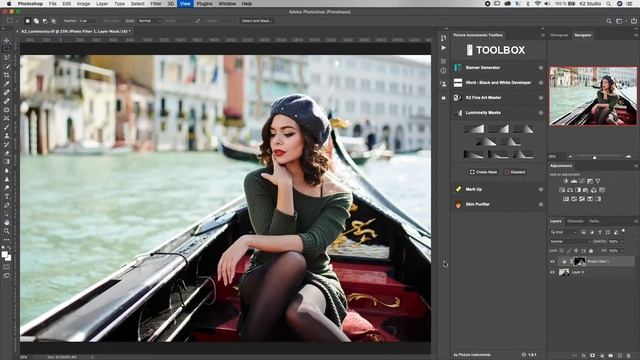 Clever luminosity masks with one click in Photoshop - Luminosity Masks смотреть онлайн