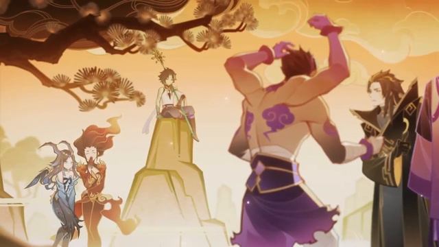 Genshin + Honkai "Feather of Aeons/Sennen no Hane" AMV/GMV смотреть онлайн