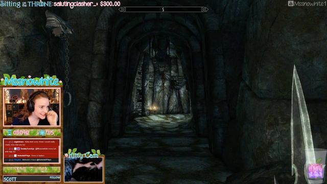 Skyrim: Flying Log Scare!