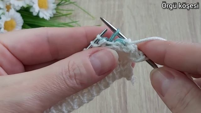 İki şiş kolay örgü yelek, süveter, atkı bere model yapımı✅Easy knitting crochet patterns смотреть онлайн