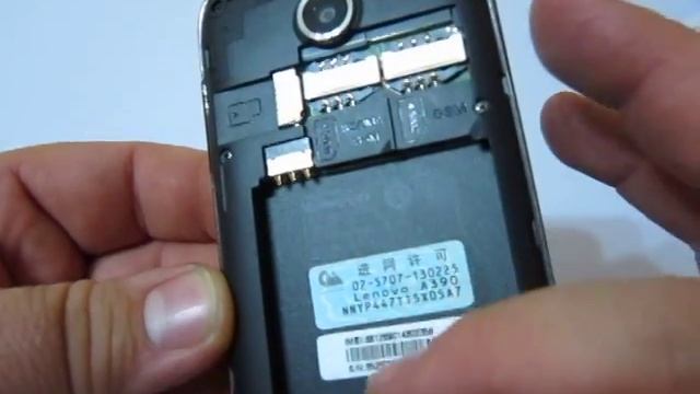 Посылка из Китая № 15 телефон распаковка обзор ideaphone Lenovo A390 смотреть онлайн