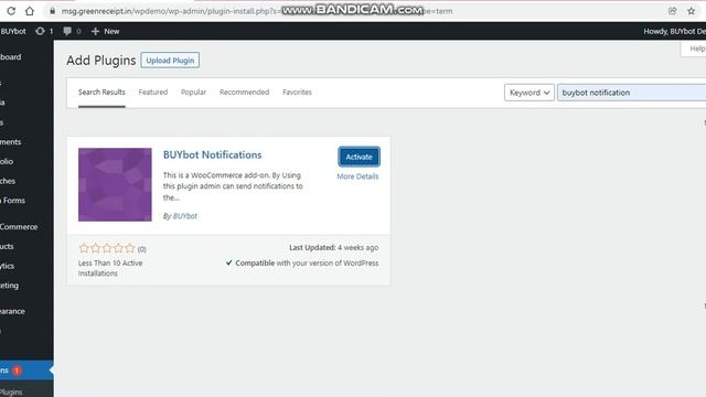 WhatsApp Notification Plug-In Activation on WooCommerce & Wordpress eStore смотреть онлайн