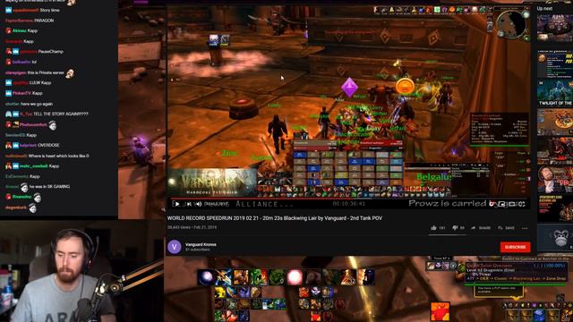 WORLDRECORD BWL SPEEDRUN! Asmongold reaction video, preparing for PHASE 3 - WoW Classic смотреть онлайн