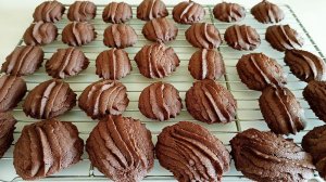 Песочное печенье Ракушка с какао. Рецепт печенья наскоро!