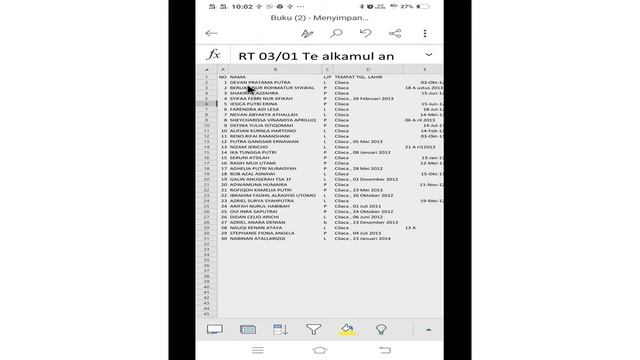 CARA PRAKTIS MENGETIK EXCEL dgn SCAN FOTO DI HP смотреть онлайн