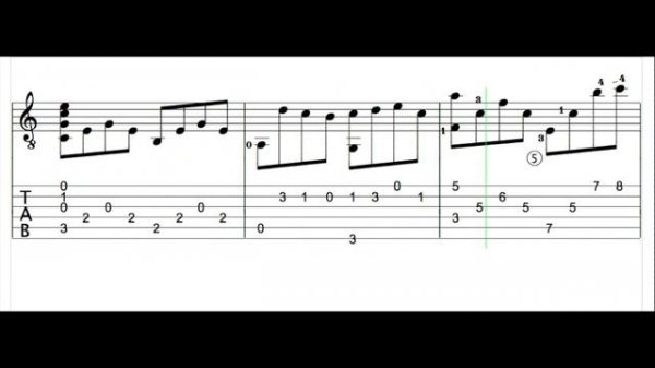 A Whiter Shade Of Pale - Fingerstyle Guitar TAB