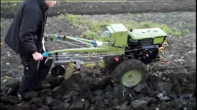 Мотоблок Кентавр вспашка на зиму смотреть онлайн