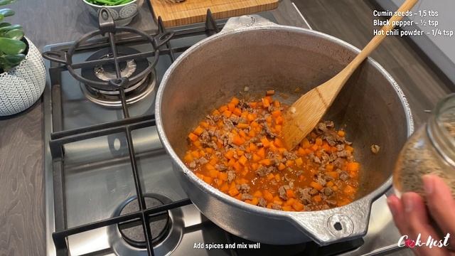 КАК ПРИГОТОВИТЬ БЫСТРО И ВКУСНО УЗБЕКСКИЙ ЛАГМАН. UZBEK DISH LAGMAN. FULL OF SPICES. смотреть онлайн